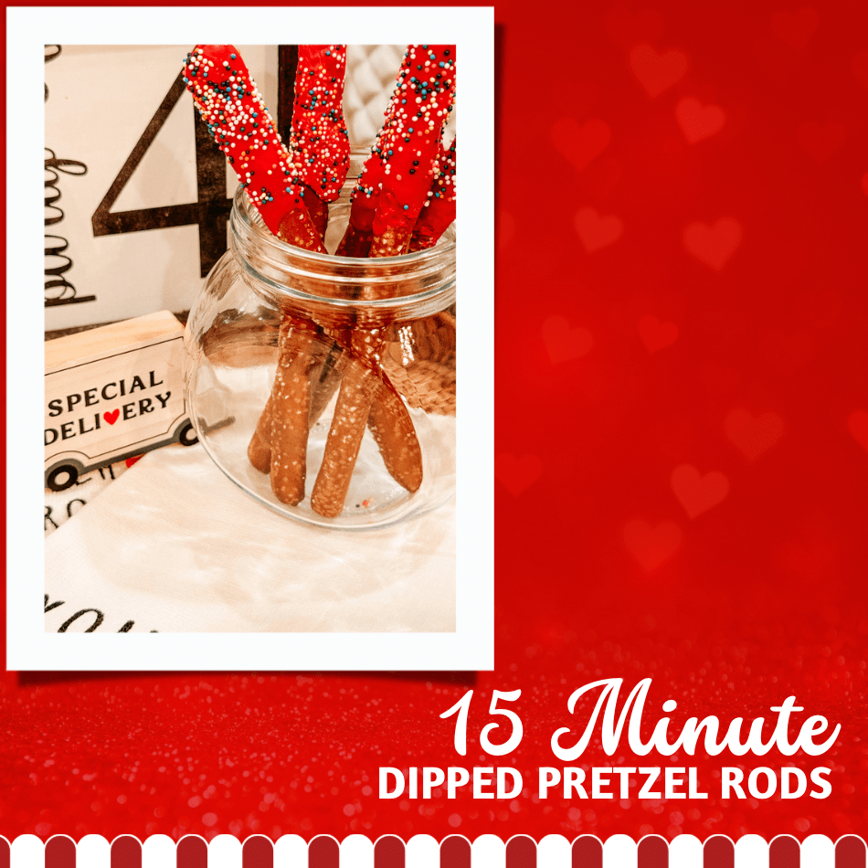 15 Minute Dipped&nbsp;Pretzels